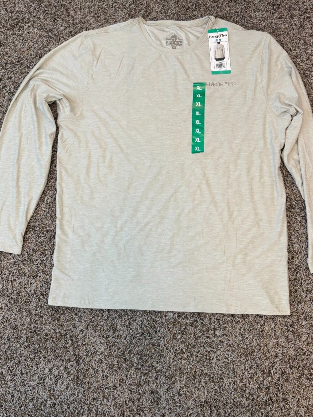 Hang Ten UPF 50 Men's Long Sleeve Athletic Shirt